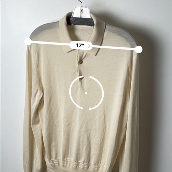 VINTAGE 70’s Cream Pull Over Sweater - Picture 6 of 9